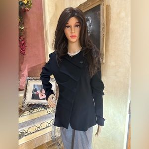 Black Lafayette 148 Blazer Jacket